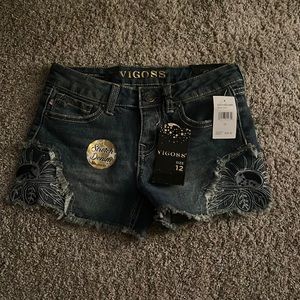 kids jean shorts